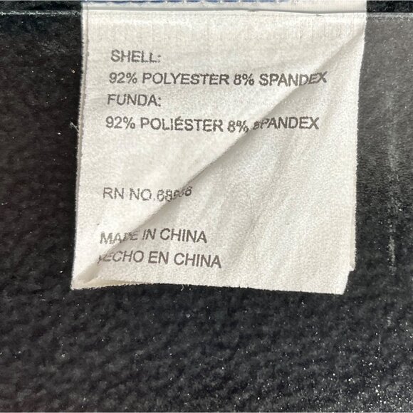 Iceburg Outerwear Jacket M Blue Polyester/Spandex Full-Zip Pockets 15d - Picture 5 of 9